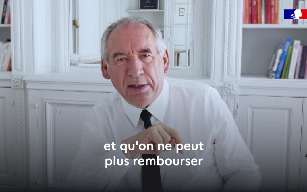 François Bayrou se hace ‘youtuber’ para defender ante los franceses sus recortes presupuestarios