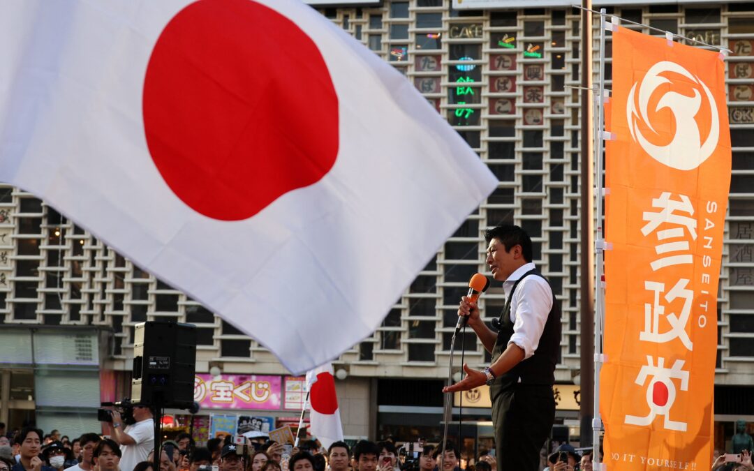 El trumpismo cobra vuelo en la política de Japón