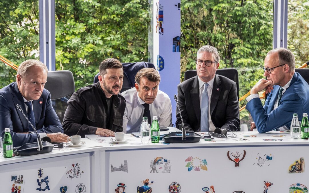 Zelenski y líderes europeos hablarán con Trump antes de su reunión con Putin