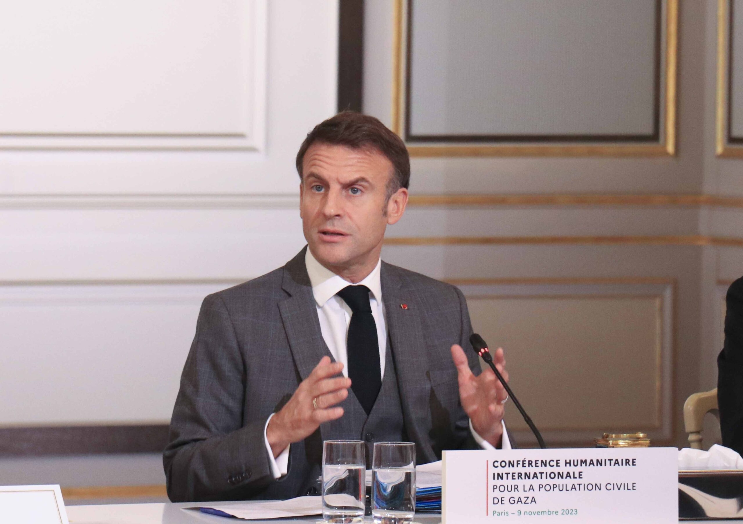 Macron pide una coalición internacional para estabilizar Gaza y condena la estrategia israelí para controlar el enclave