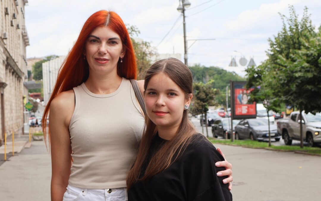 Tres años y medio después, Margarita salió de Mariupol para volver a ver a su madre