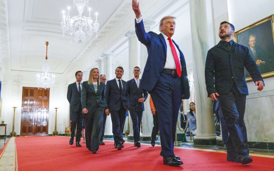 ‘Operación Casa Blanca’: cómo los líderes europeos arroparon a Zelenski frente a Trump e intentaron colarse en las negociaciones