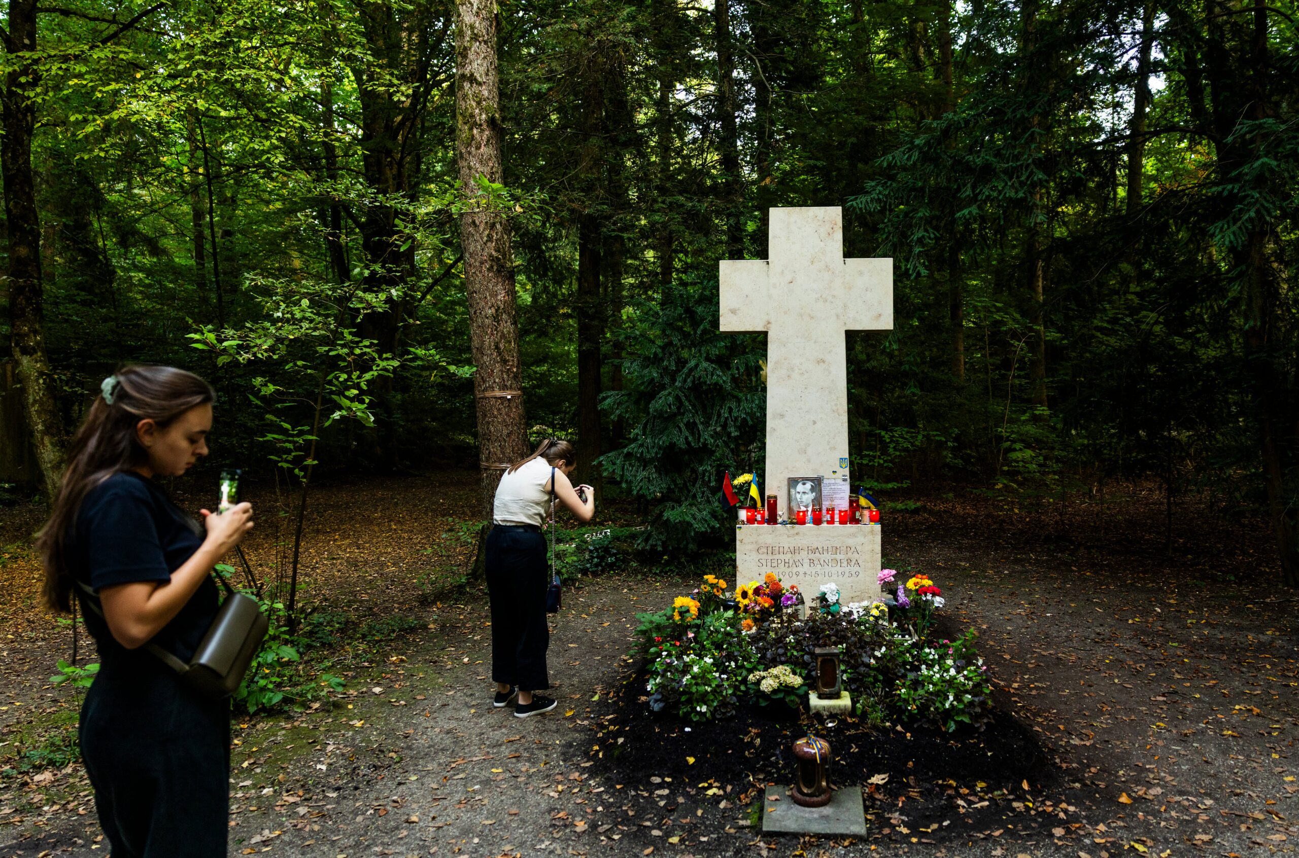 La incómoda meca del nacionalismo ucranio está en un cementerio de Múnich
