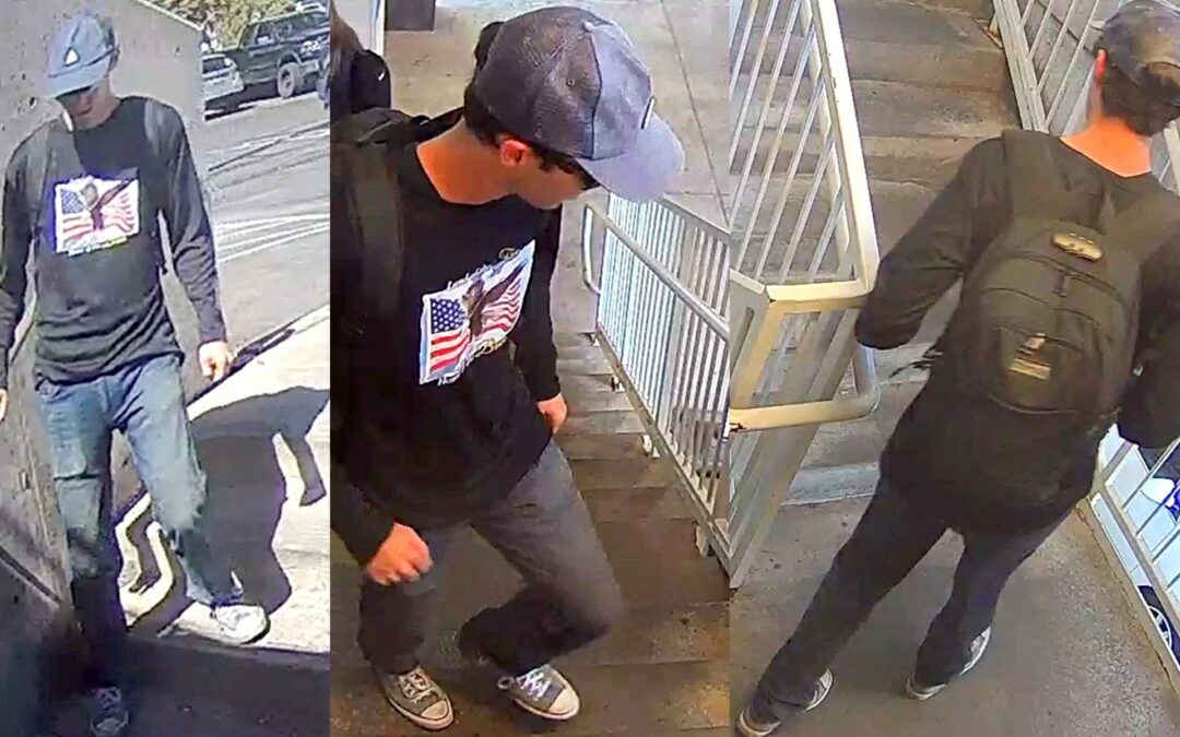 El FBI difunde un video del presunto asesino del aliado de Trump Charlie Kirk en su huida del lugar del crimen