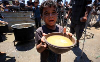 Más de 54.000 gazatíes menores de cinco años sufren desnutrición aguda y se enfrentan a “un mayor riesgo de mortalidad” por hambre, según la ONU