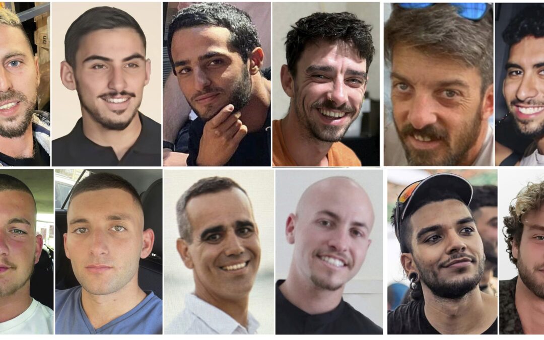 Los rehenes vivos que Hamás prevé liberar: 20 hombres israelíes de entre 21 y 48 años y casi todos civiles