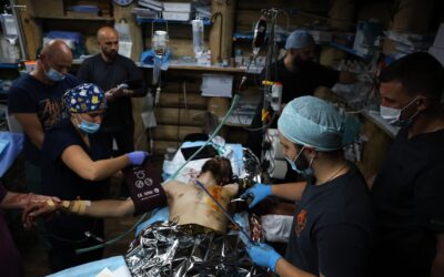 Un hospital a prueba de bombas en el frente de Pokrovsk