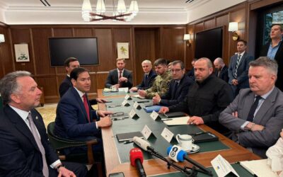 Las delegaciones de Ucrania y EE UU califican su reunión como productiva, pero Rubio advierte de que queda “mucho trabajo por hacer”