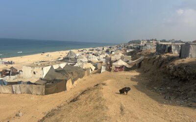 El invierno mata sin balas a la población a la intemperie en Gaza: “¿Sobrevivimos a los bombardeos para sucumbir al frío y la lluvia?”