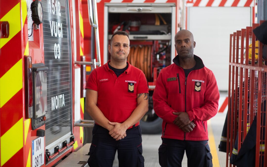 Los bomberos de la ciudad portuguesa de Moita se convierten en matrones: 15 partos en un año
