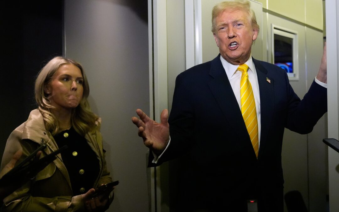 “¡Cállate, cerdita!”. Trump insulta a una periodista que le pregunta por los archivos de Epstein