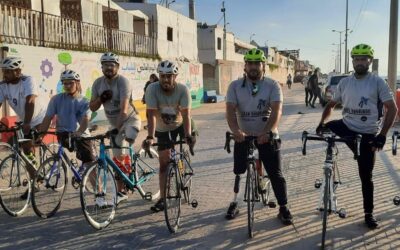 Los Gaza Sunbirds, el equipo ciclista de amputados que compite por “el derecho a existir de Palestina”