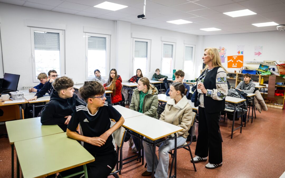 Una escuela en Madrid para proteger la identidad de Ucrania