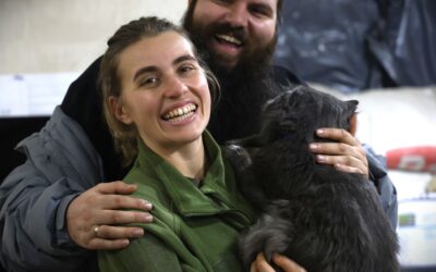 Marina y Andrii, amor a prueba de bombas en el frente de Donbás