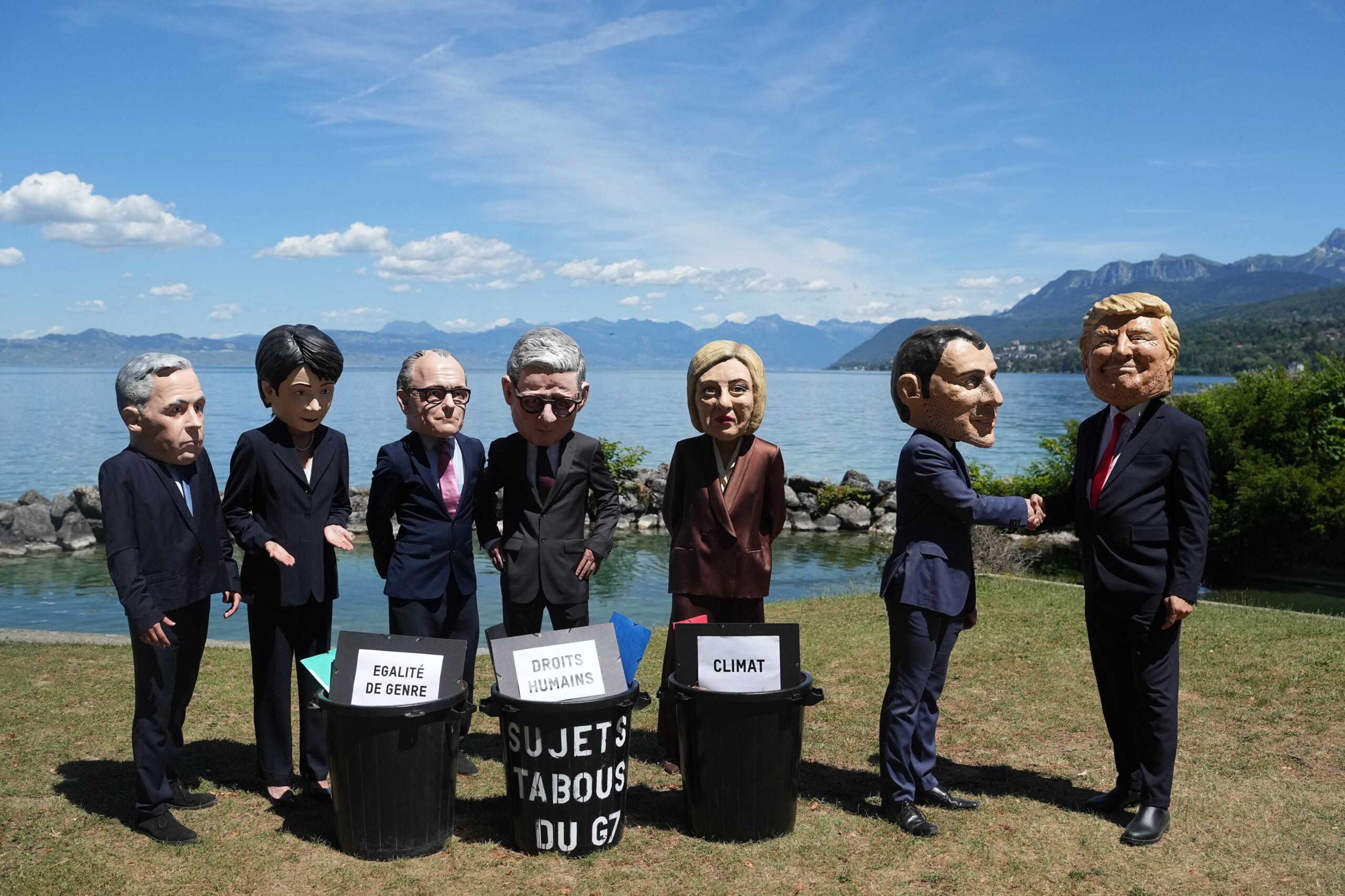 La cumbre del G-7 en Francia mide el cisma de Occidente