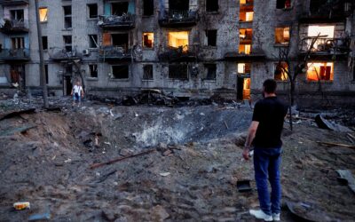 Al menos 25 muertos en uno de los peores bombardeos rusos contra Kiev: “Esto es un ataque terrorista”