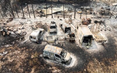 La periferia de Burdeos, en vilo por los incendios: “Sabemos que en cualquier momento tendremos que irnos”