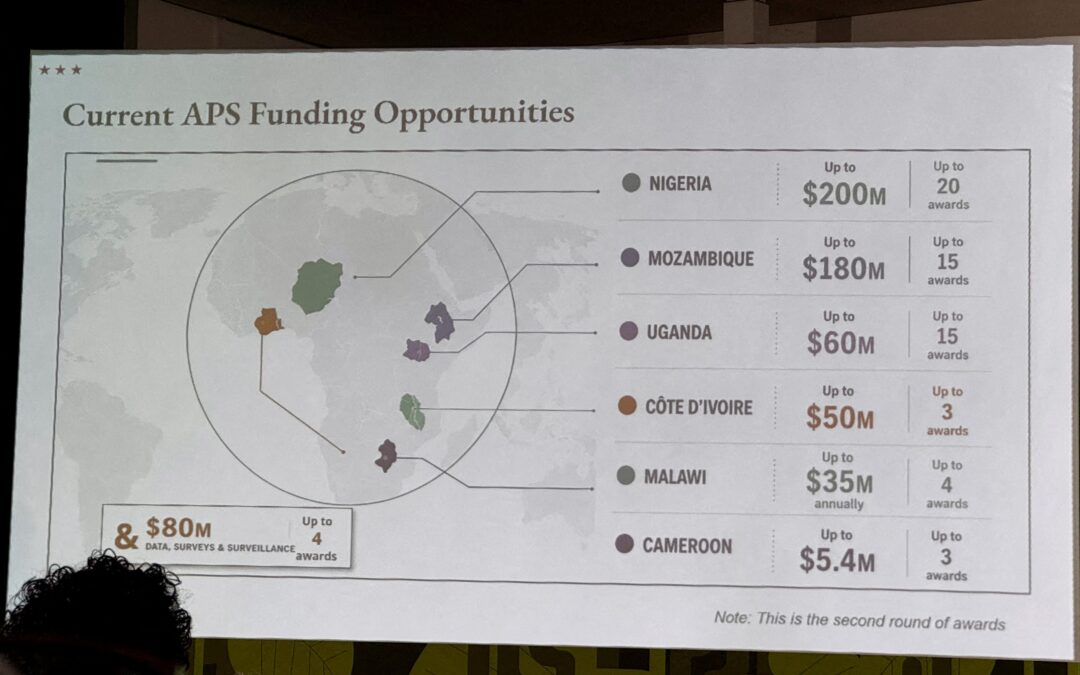 Un mapa de África elaborado por el Gobierno de EE UU identifica mal a todos los países durante una conferencia