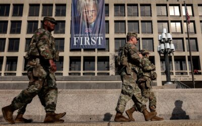 Washington no se acostumbra a la Guardia Nacional un año después de que Trump enviara las tropas
