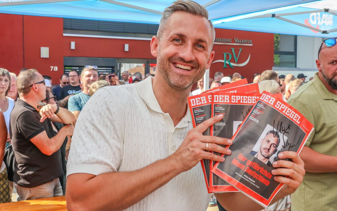 “El hombre más peligroso de Alemania”: una portada de prensa revoluciona la campaña electoral de la extrema derecha