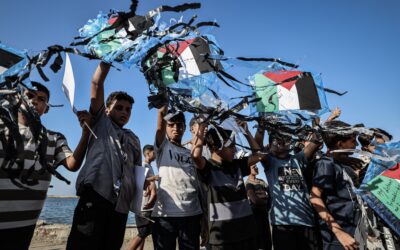 Cometas infantiles llegadas desde Gaza: el nuevo motivo para las amenazas de Israel