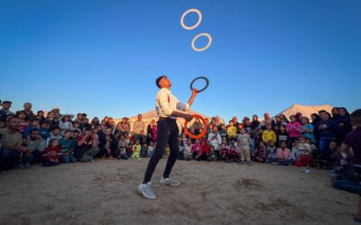 Un circo ambulante para el horror de Gaza